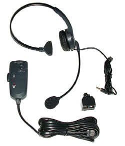 一般電話回線 固定電話用 ハンズフリー ヘッドセット Te 02